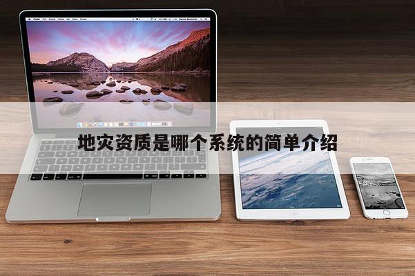 地災資質(zhì)是哪個系統(tǒng)的簡單介紹