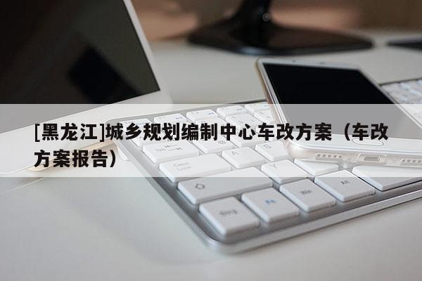[黑龍江]城鄉規劃編制中心車改方案（車改方案報告）