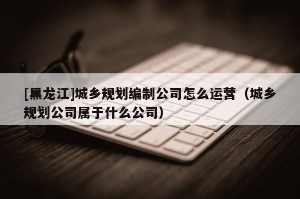 [黑龍江]城鄉規劃編制公司怎么運營（城鄉規劃公司屬于什么公司）