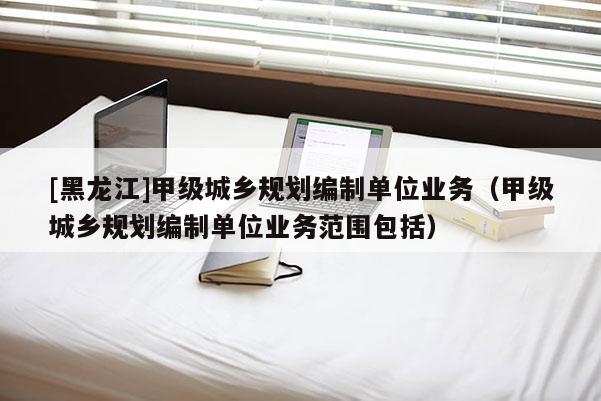 [黑龍江]甲級城鄉規劃編制單位業務（甲級城鄉規劃編制單位業務范圍包括）
