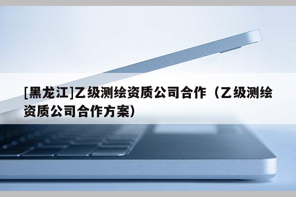 [黑龍江]乙級測繪資質(zhì)公司合作（乙級測繪資質(zhì)公司合作方案）