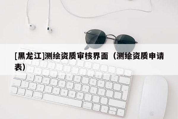 [黑龍江]測繪資質審核界面（測繪資質申請表）