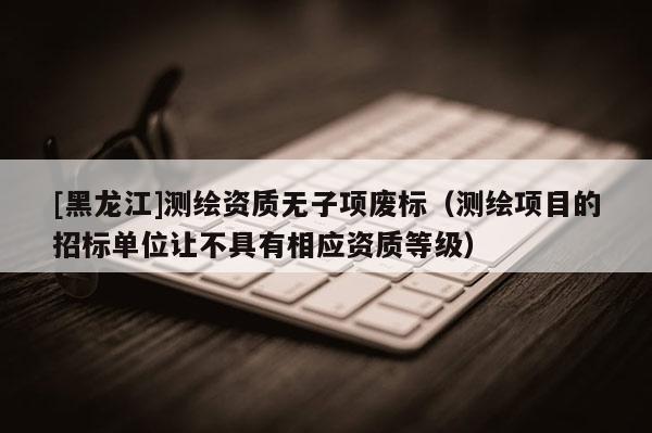 [黑龍江]測繪資質無子項廢標（測繪項目的招標單位讓不具有相應資質等級）