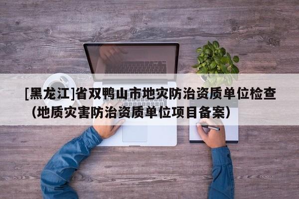 [黑龍江]省雙鴨山市地災防治資質單位檢查（地質災害防治資質單位項目備案）